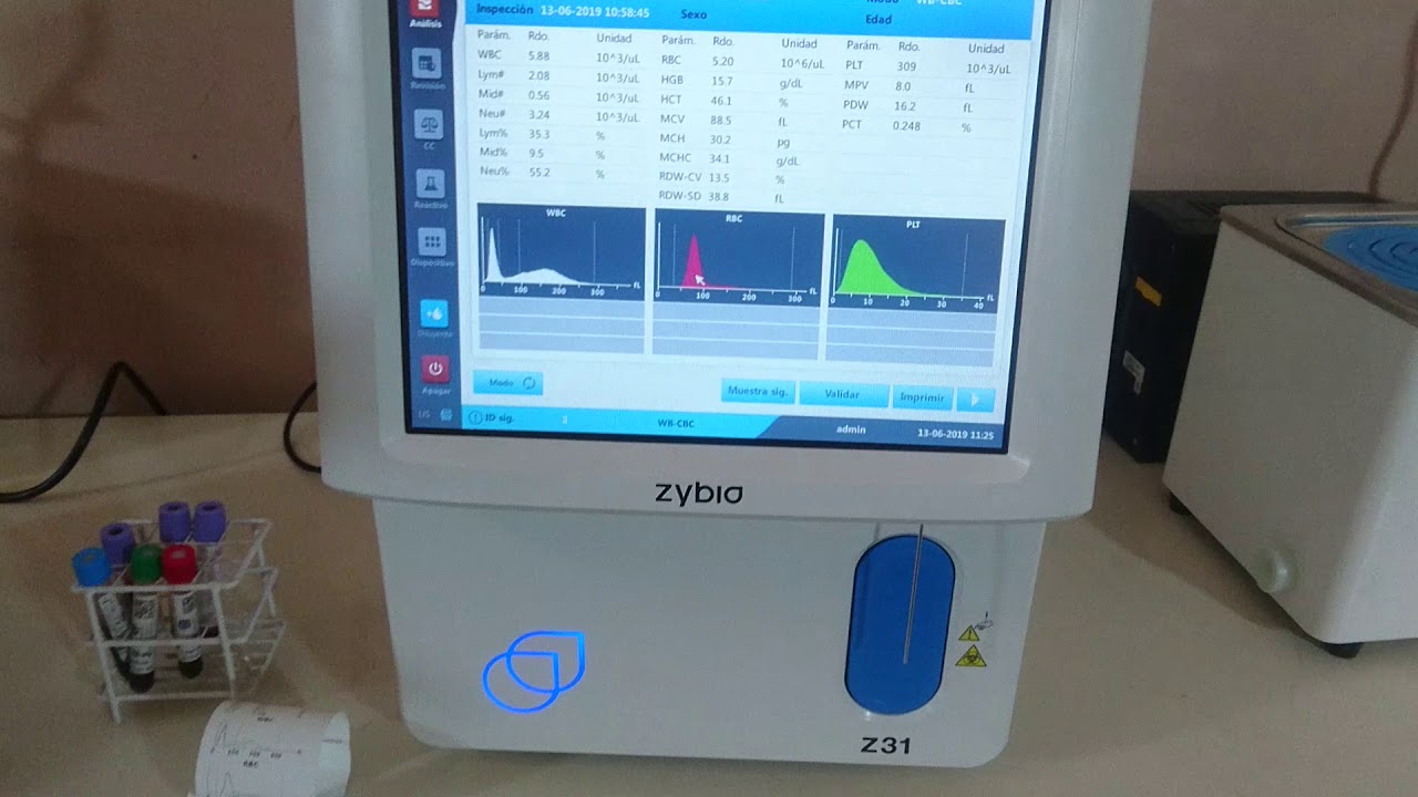 Z31 Zybio analizador hematologico parte 3