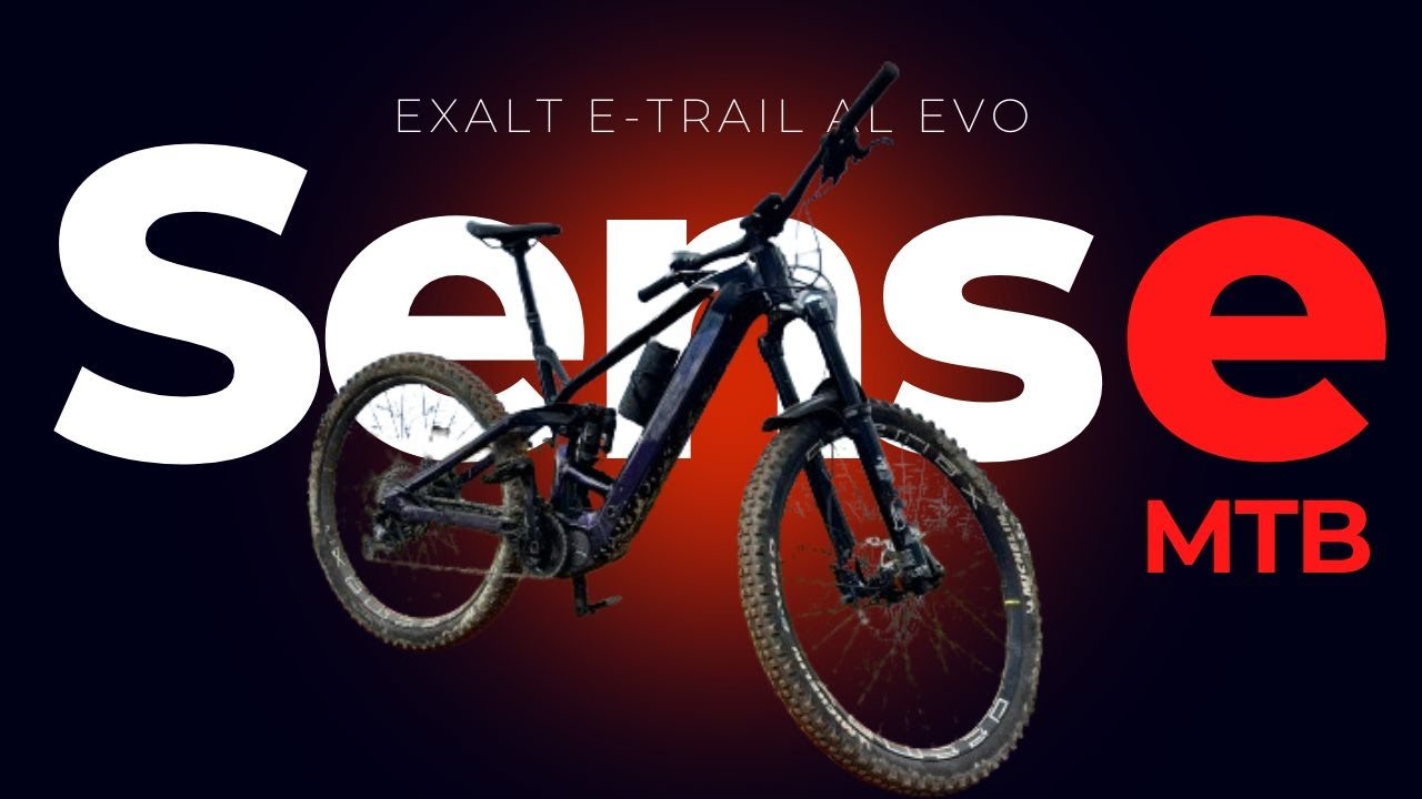 Teste Ride da Exalt E-Trail AL Evo #sensebike #ebike #mtb