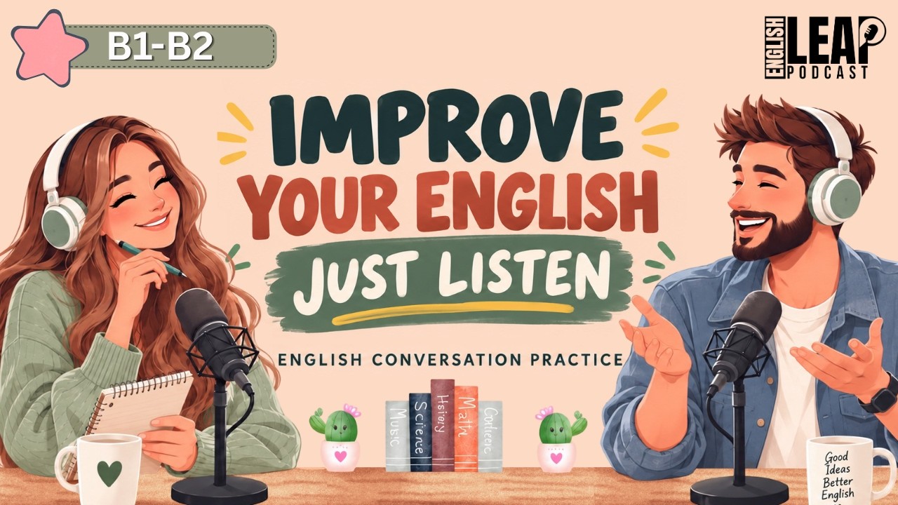 English Podcast For Learning English Conversation | Daily Life English Speaking Practice (B1-B2)