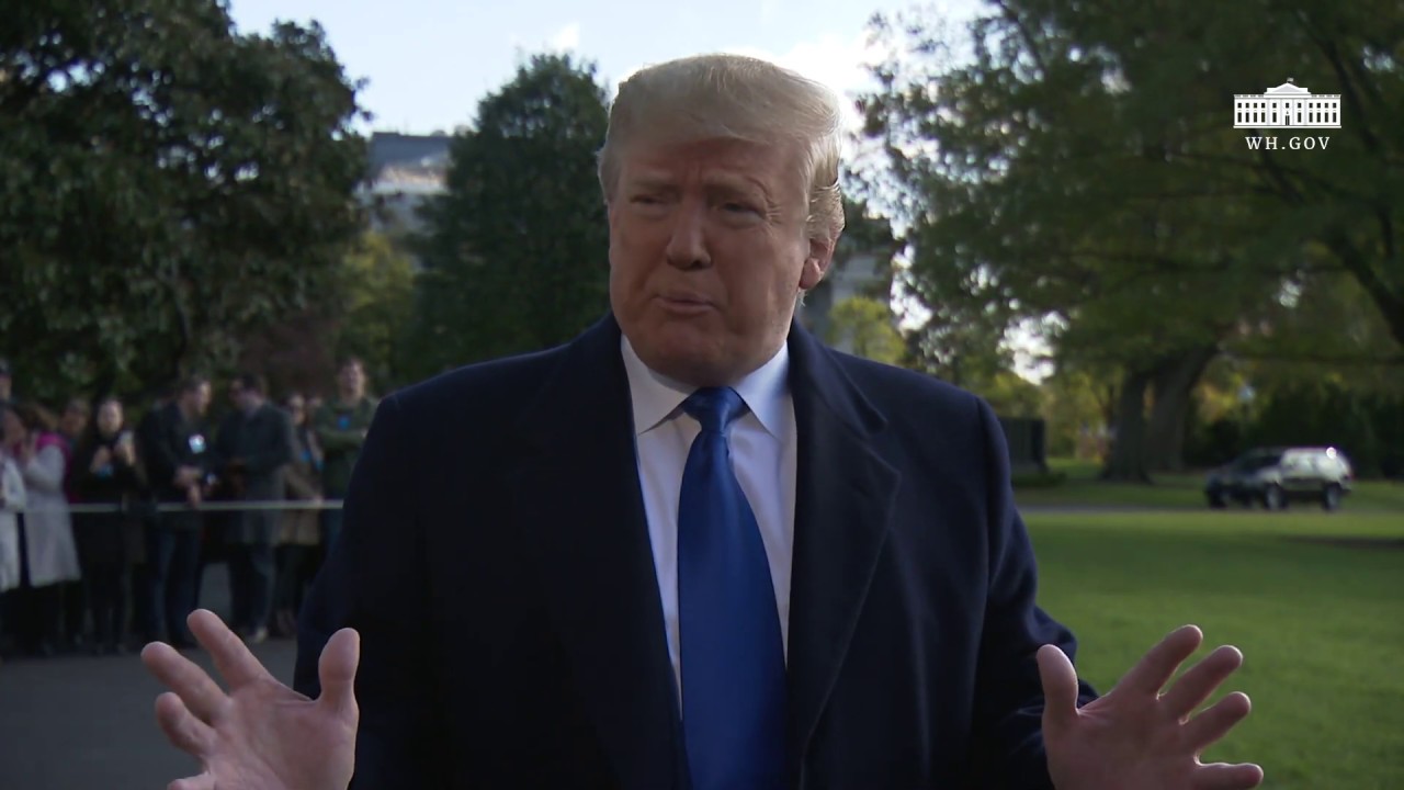 11/08/19: President Trump Delivers Remarks Upon Departure