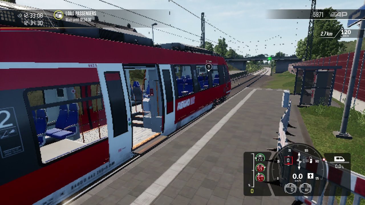 BR442 Talent 2 Departing for Aachen HBF