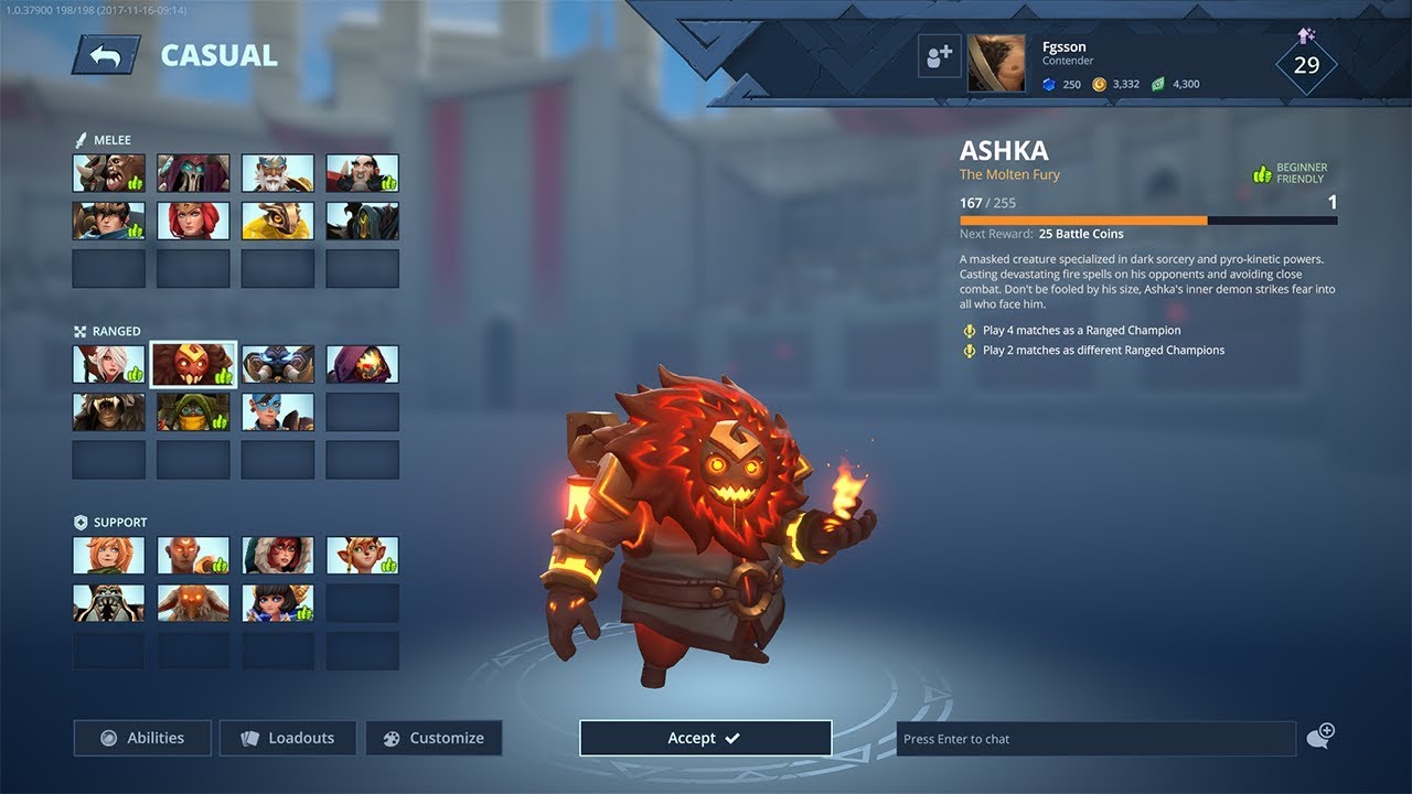 Battlerite All Ranged Champions And Abilities