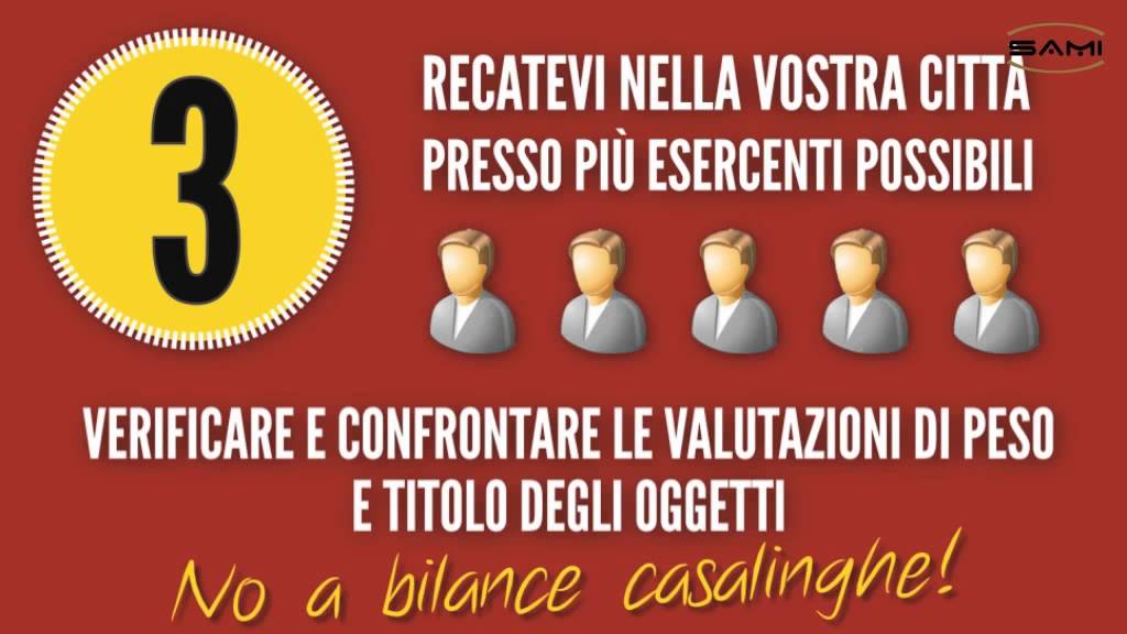 Come vendere oro in sicurezza - Alcuni consigli (2016)