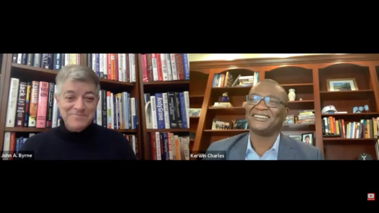 The Role Of Higher Education In Eliminating Social Injustice With Yale SOM Dean Kerwin Kofi Charles