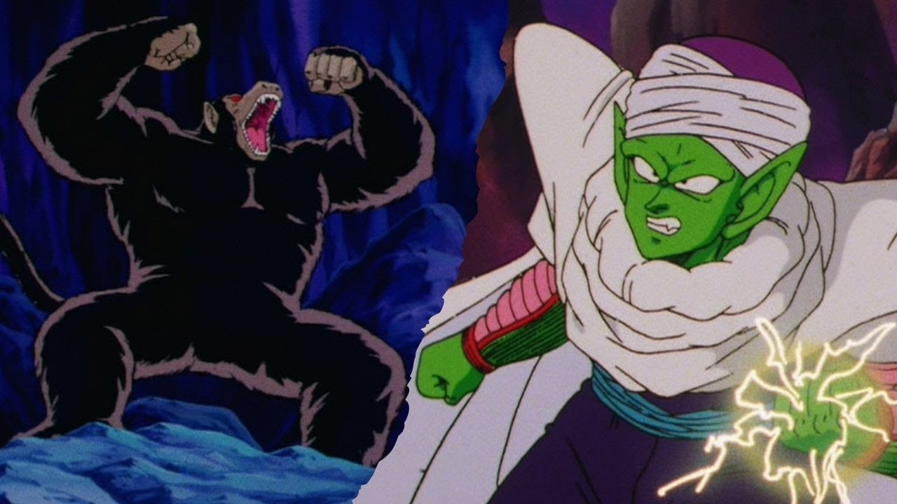 Piccolo vs Oozaru Gohan (Japanese)