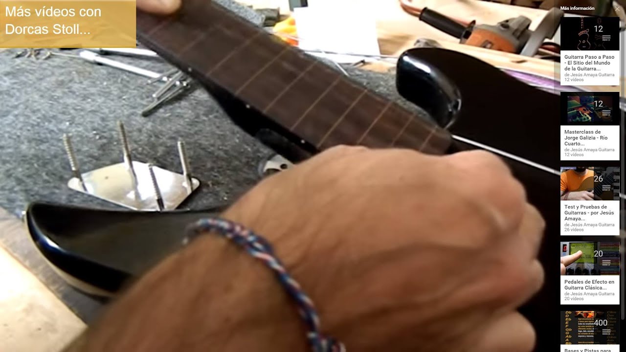 Calibrar un Bajo Fretless (1/3) - por Dorcas Stoll...