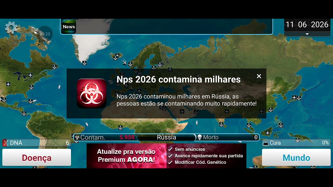 Jogando jogo de pragas na doença NPC 2026 não se esqueça só um jogo 