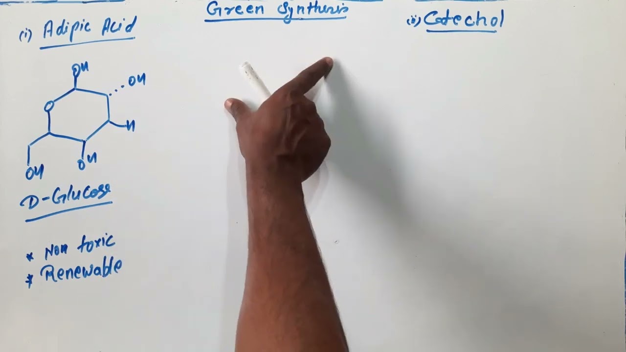 Green synthesis of adipic acid and catechol