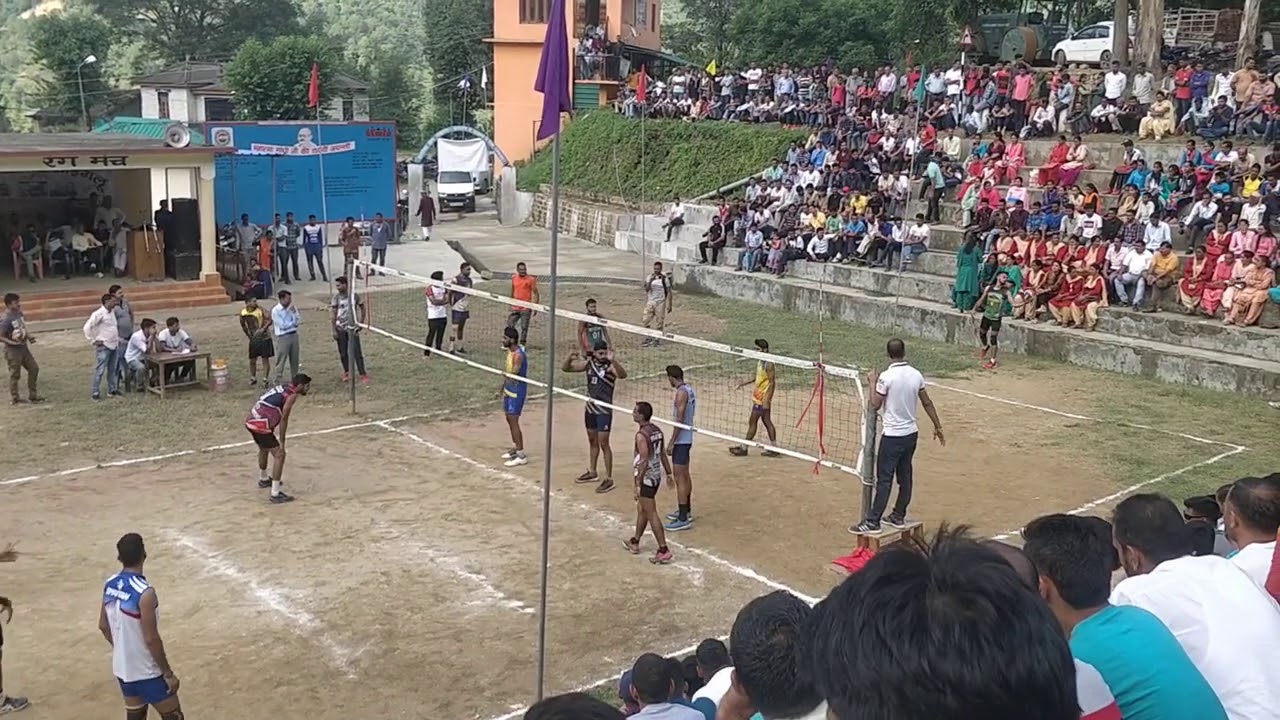 Amagarh Punjab Vs Himachal Pradesh Volleyball Match