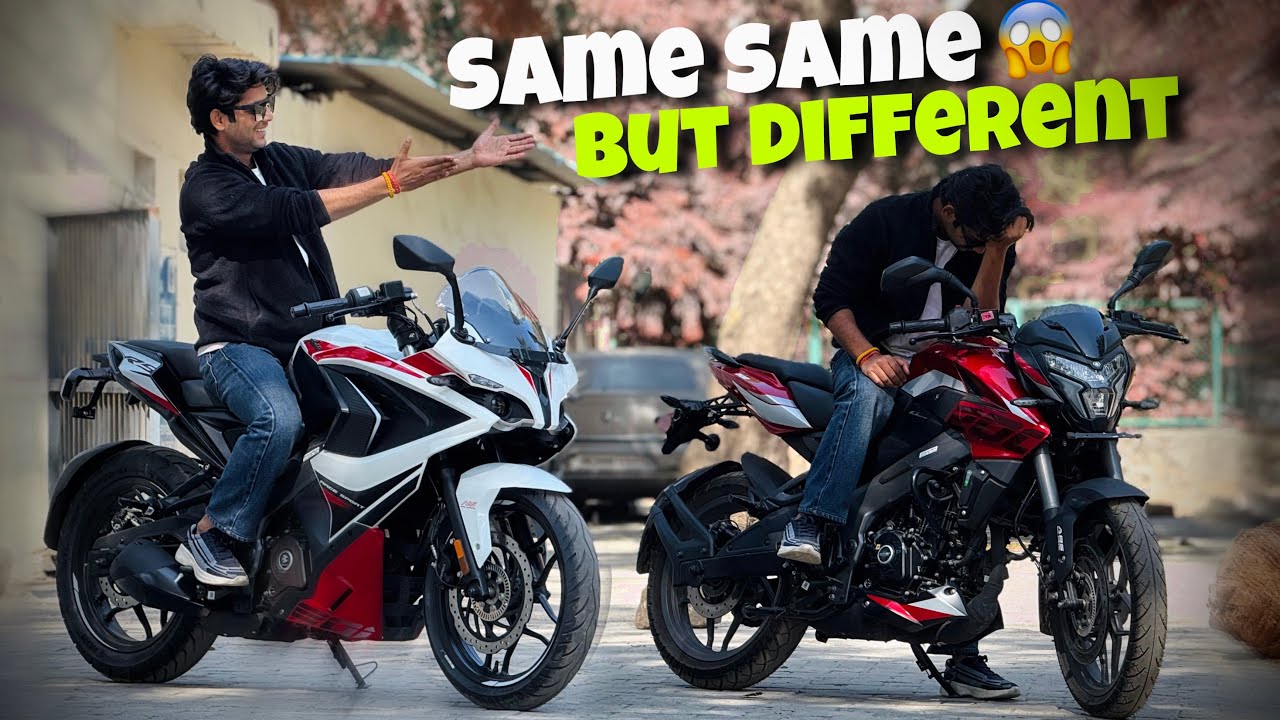 2025 Bajaj RS200 vs NS200 Detailed Comparison🔥price,Suspension,Feature and More.