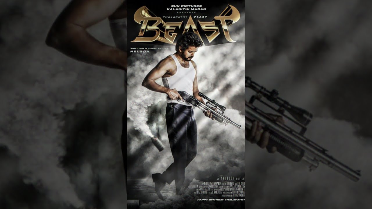beast first look Whatsapp status tamil