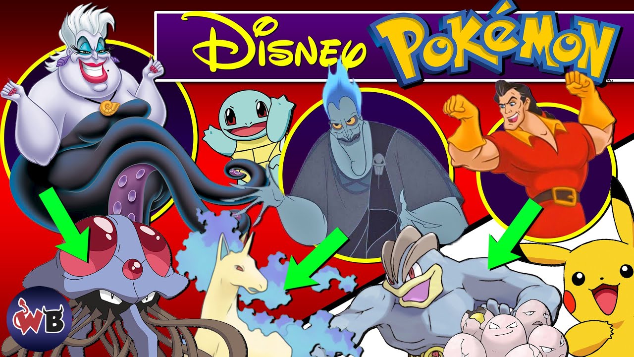 Which POKEMON Would the DISNEY Renaissance Villains Use?