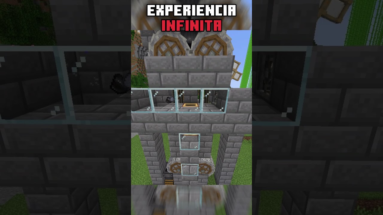 Experiencia infinita en minecraft con mod create.