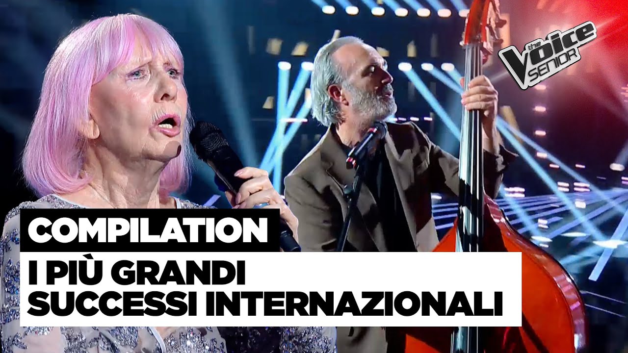 🌏 Le migliori HIT INTERNAZIONALI cantate a The Voice Senior (Compilation)