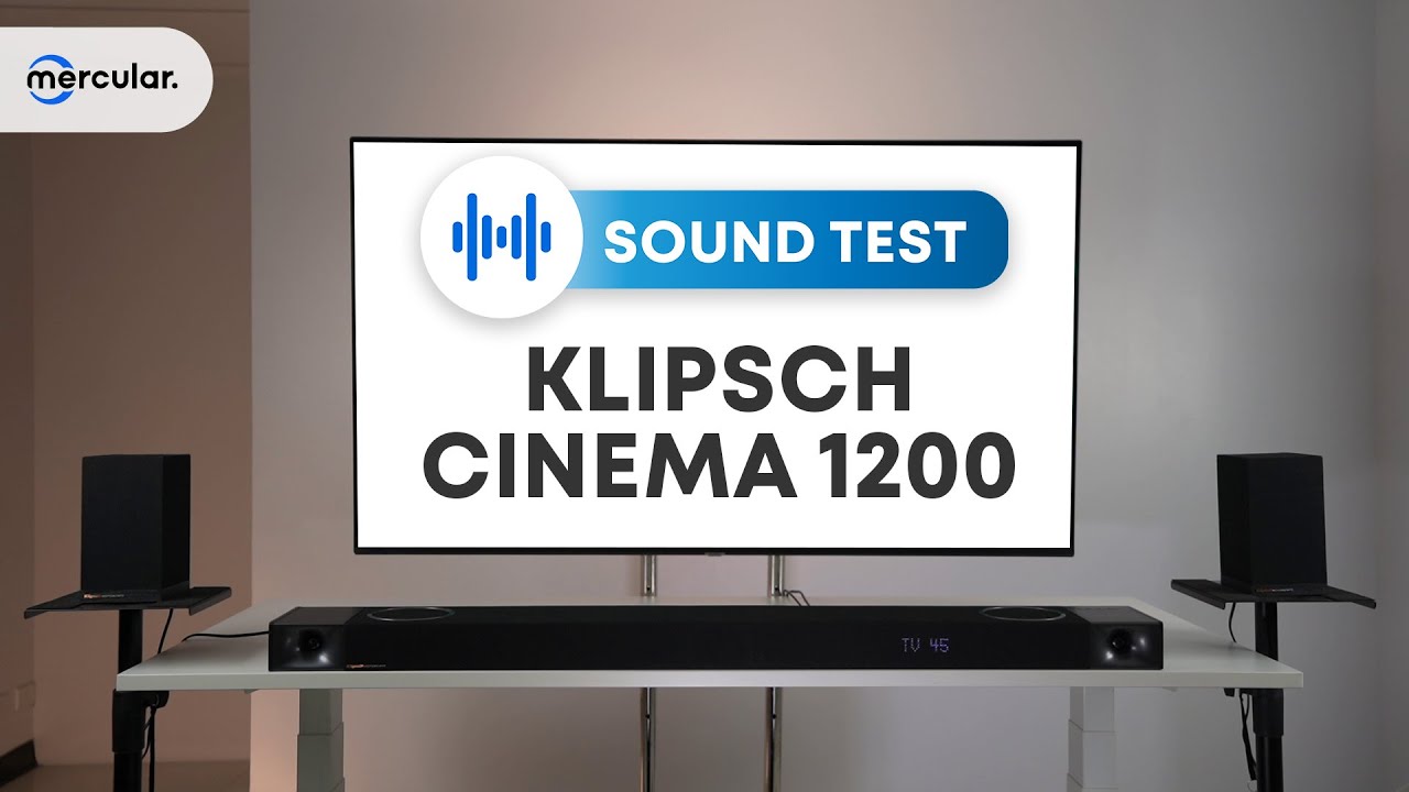ทดสอบเสียงลำโพง Klipsch Cinema 1200 [Sound Test]