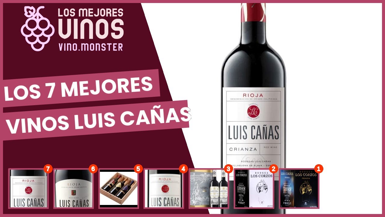 Los 7 mejores vinos luis ca&ntilde;as
