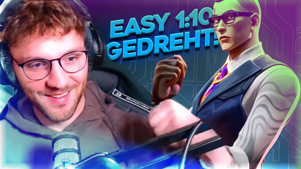 🥴👀 1:10 WIRD GEDREHT! ICH spiele aber gammlig mammlig | Valorant