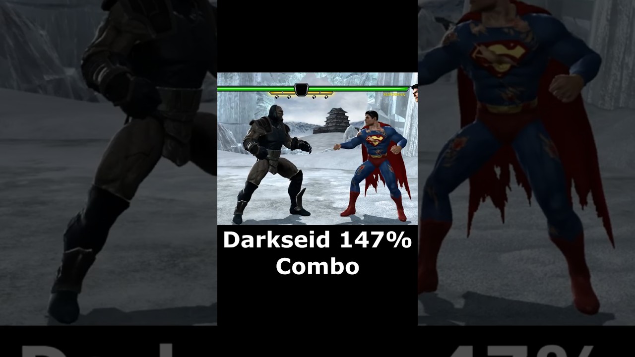 Darkseid Unique Combo 🤣 MK vs DC