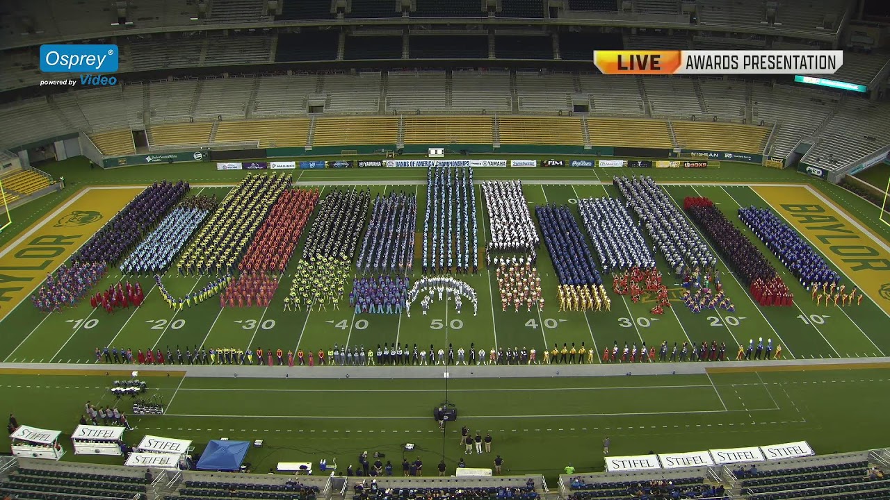 2025 Bands of America Waco Regional - Finals Awards