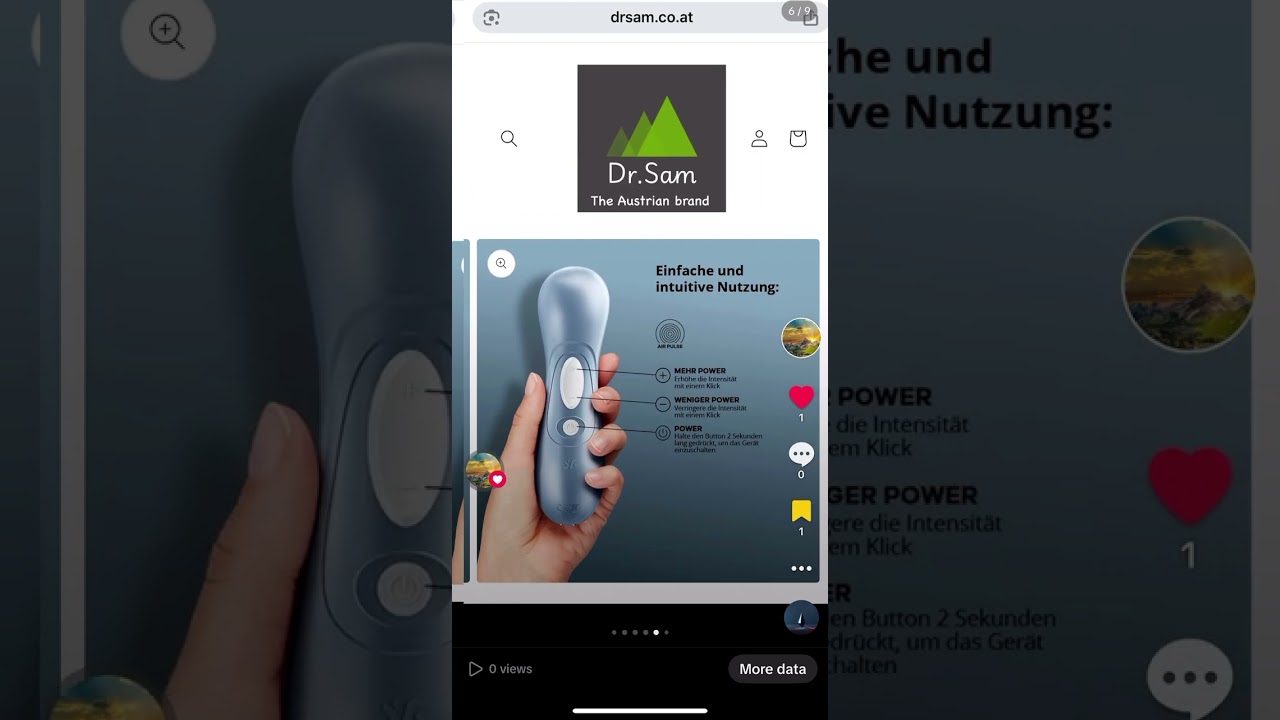 Happy Ending for woman💦Satisfyer Pro2 Vibrator Dildo,Leise Starke Klitoris-Stimulation,SexSpielzeug