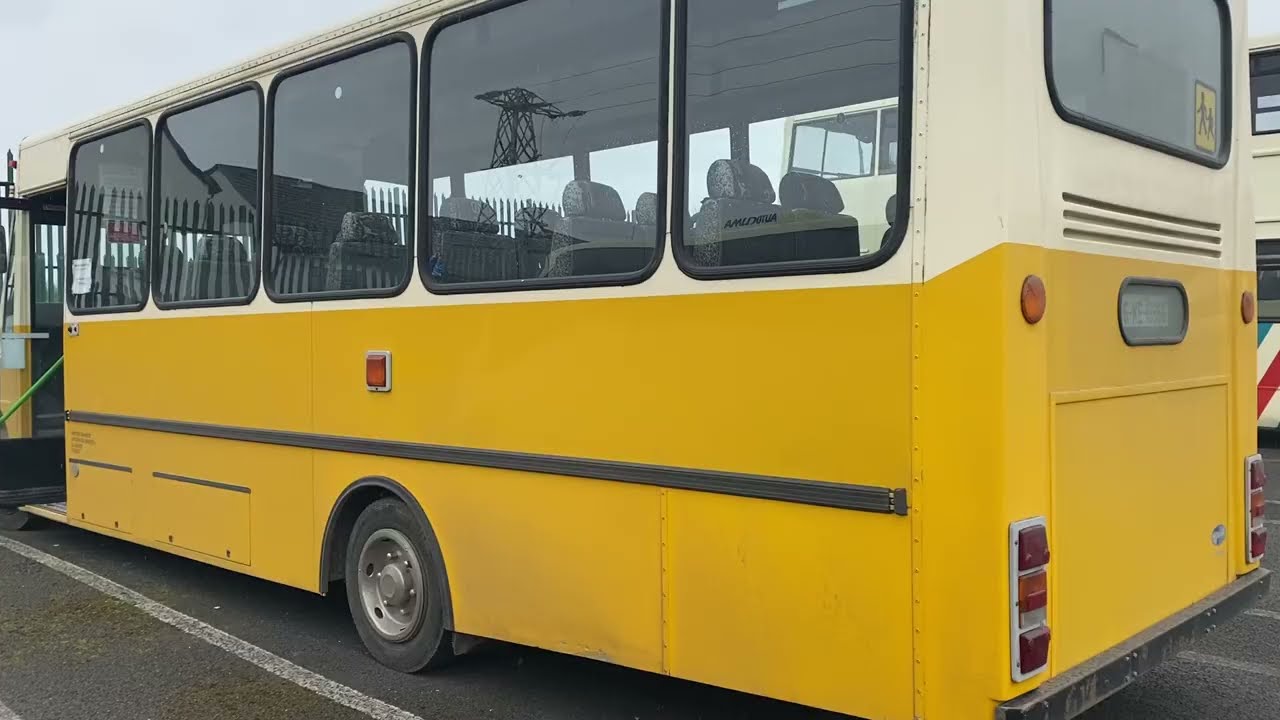 Mercedes-Benz 811D Nu-Track, Ex Education Authority School Bus, (With Barton’s Transport)