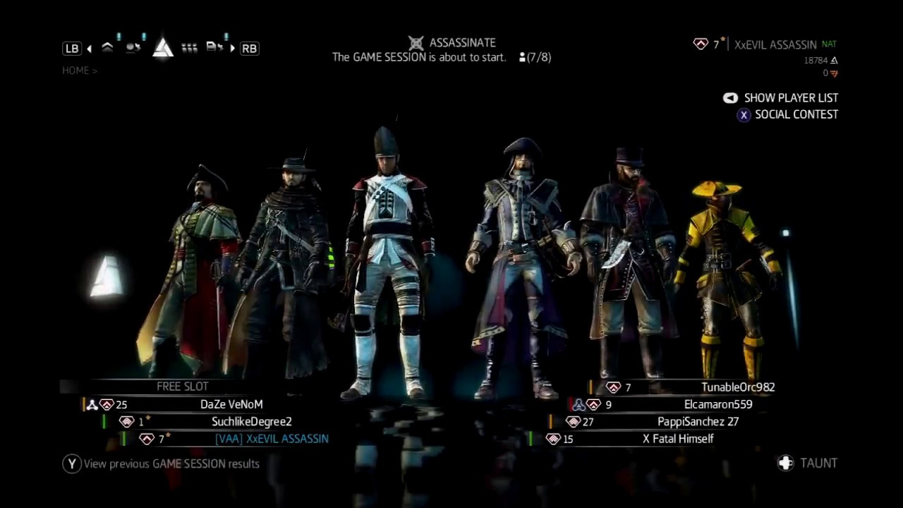 Assassin's Creed 3 Multiplayer 28.4K Assassinate