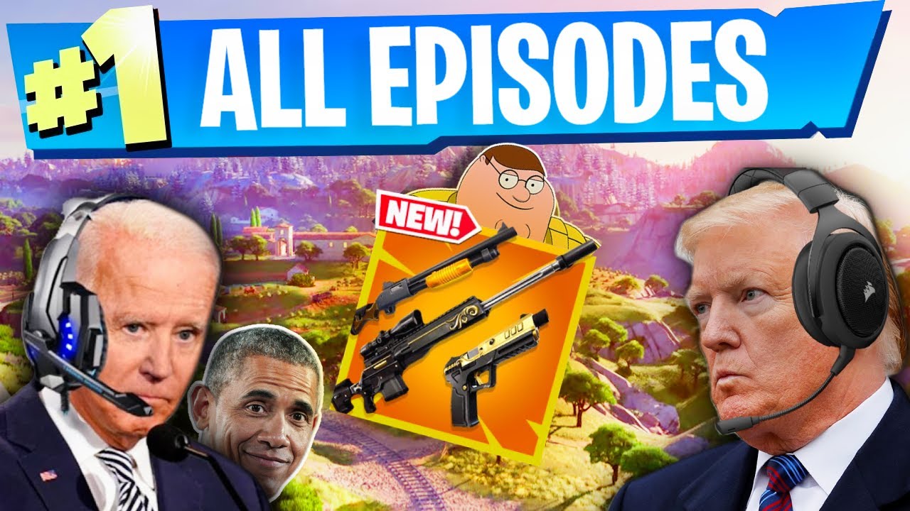 Presidents Play Fortnite New Update 5-8