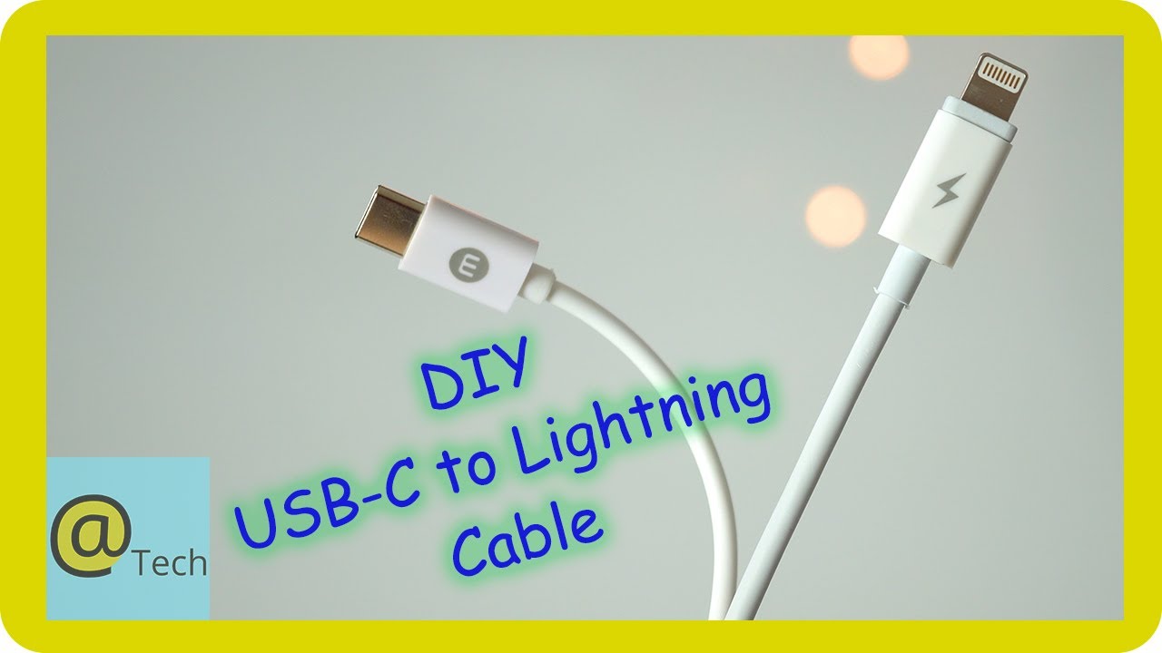 Изготовление кабеля USB-C — Lightning своими руками