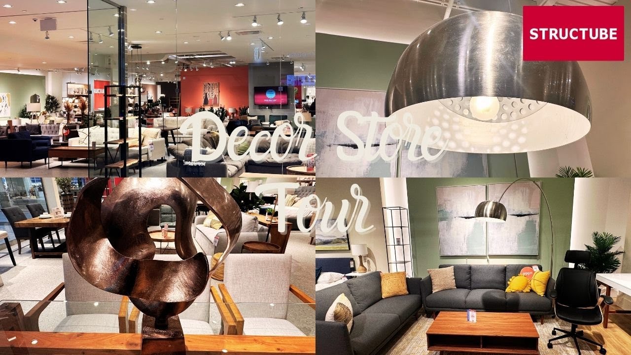 SHOP WITH ME | STRUCTUBE Furniture Store | Newmarket Ontario | Store Walk Through |