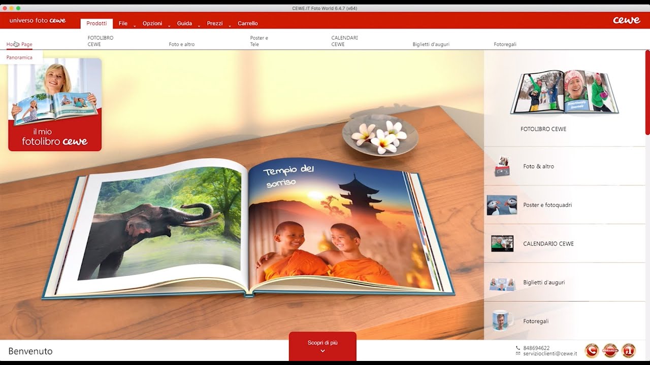 Tutorial creazione FOTOLIBRO CEWE tramite software gratuito