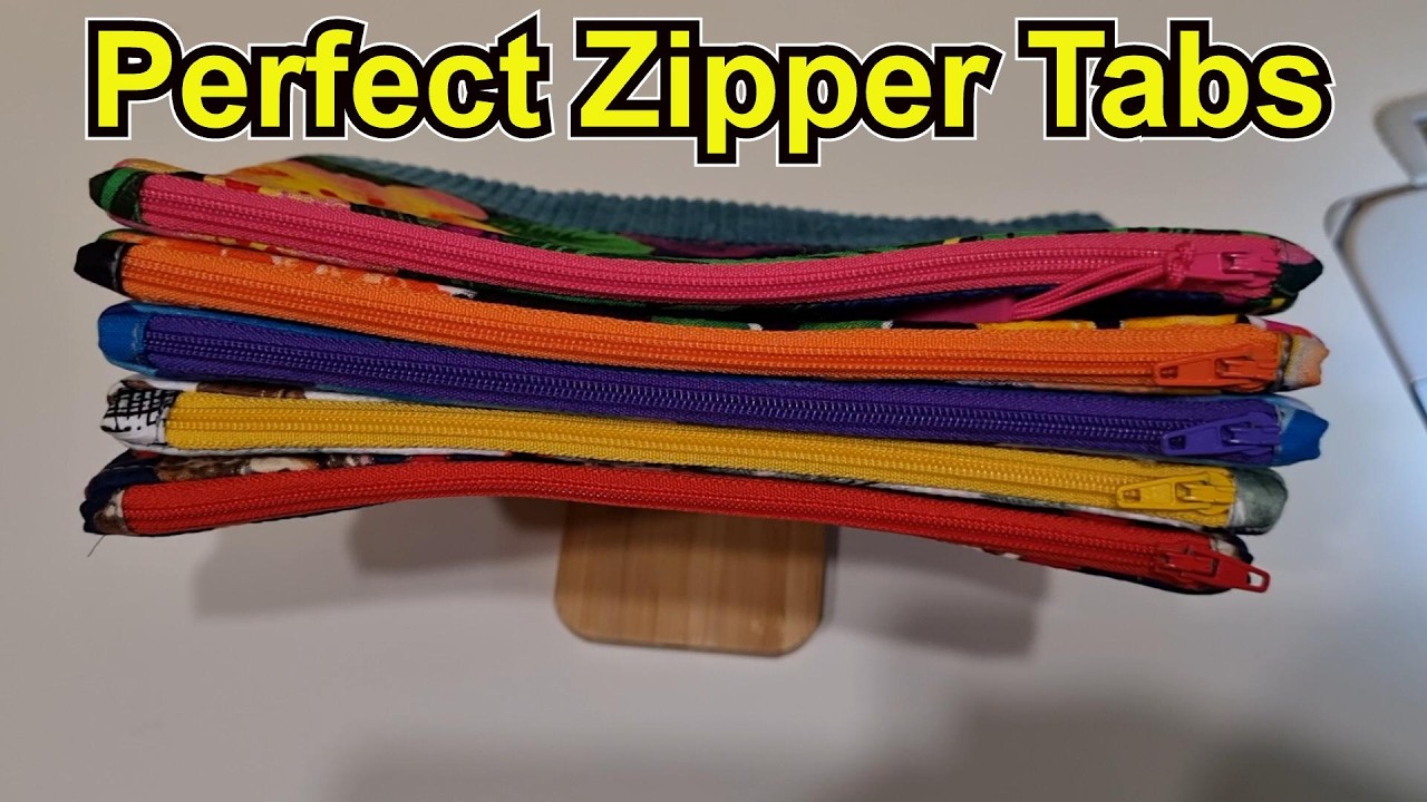 STOP Saggy Linings! 🛑 Perfect Boxed Corner Zipper Pouch Tutorial