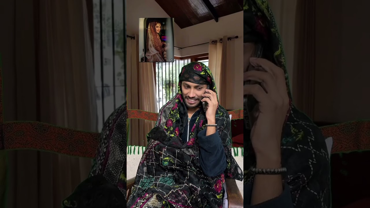 Call to American Lady 😂|Patisa gussy main Neelo Api ne shadi kr li 🤣