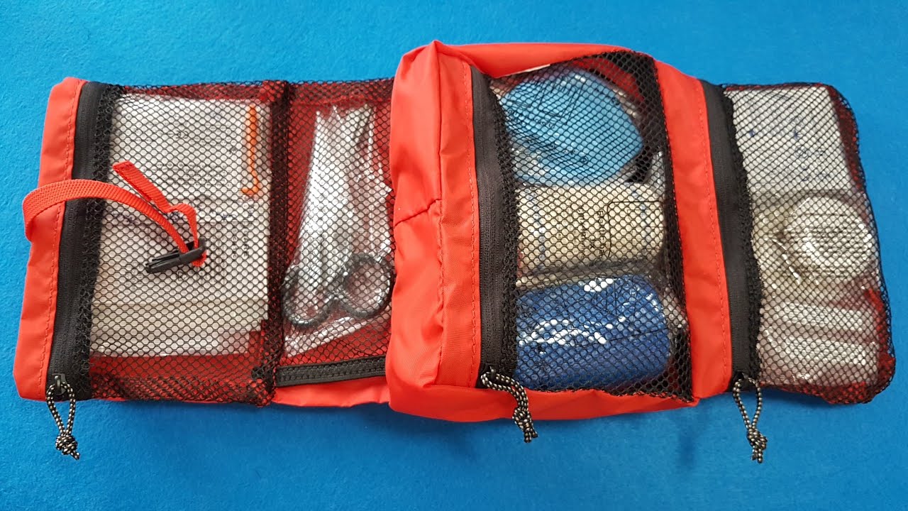 Botiqu&iacute;n Forclaz 500 de Decathlon: 20 euros y 47 piezas de equipo incluidas.