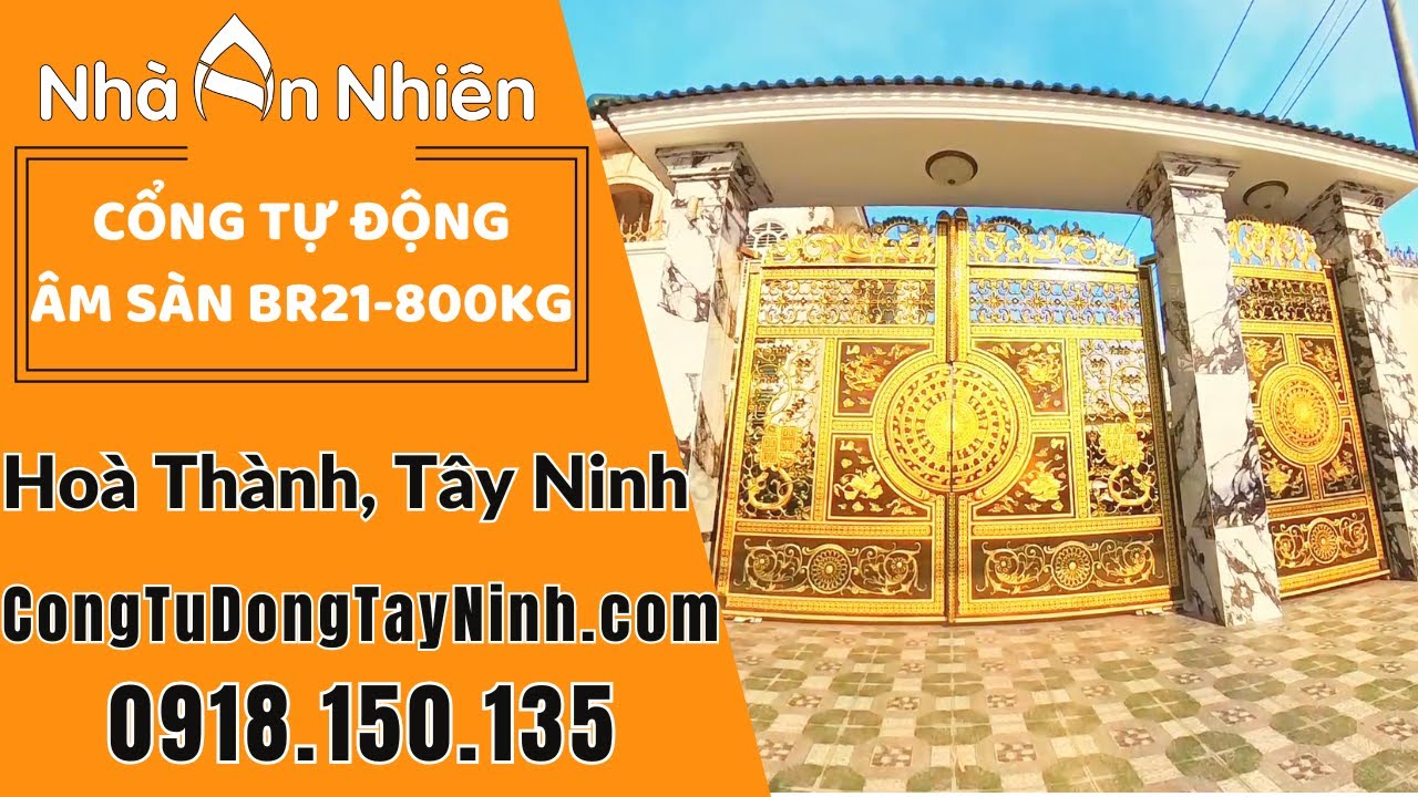 Cổng Tự Động Âm Sàn Roger - ITALY | Chị Hiền - Trường Lưu - Tây Ninh | Hotline: 0918.150.135