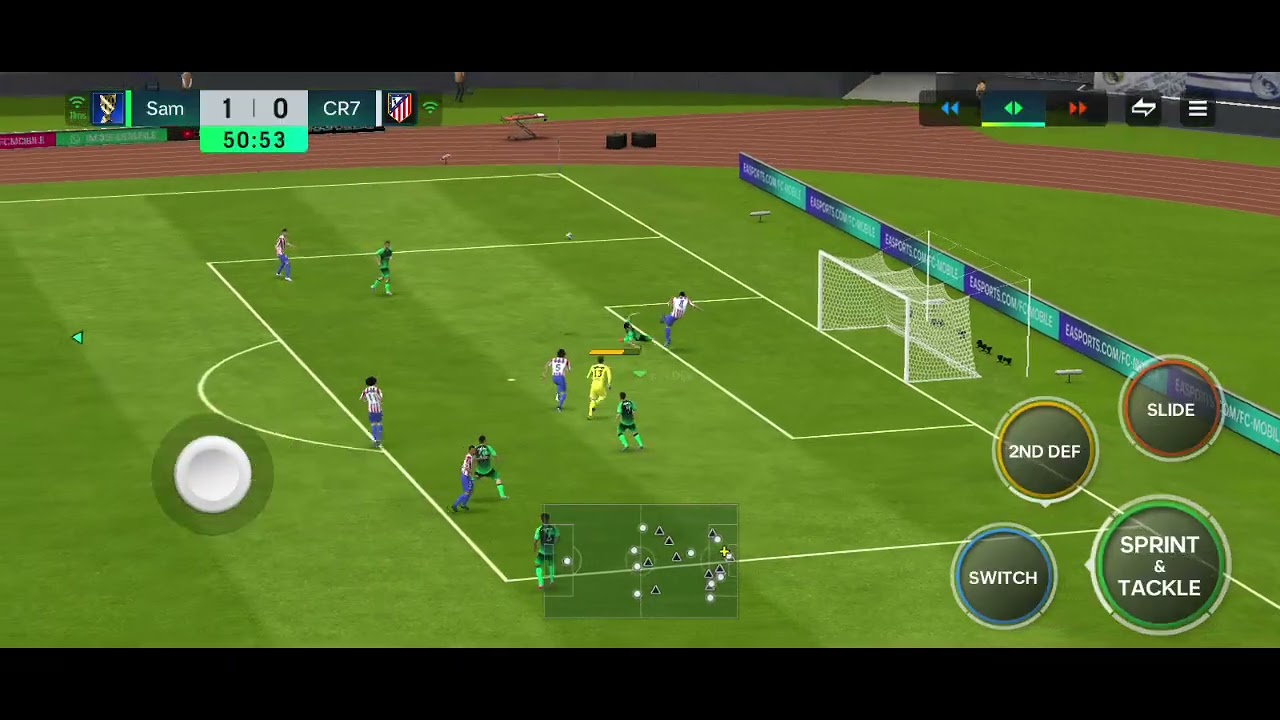 in the goals my team