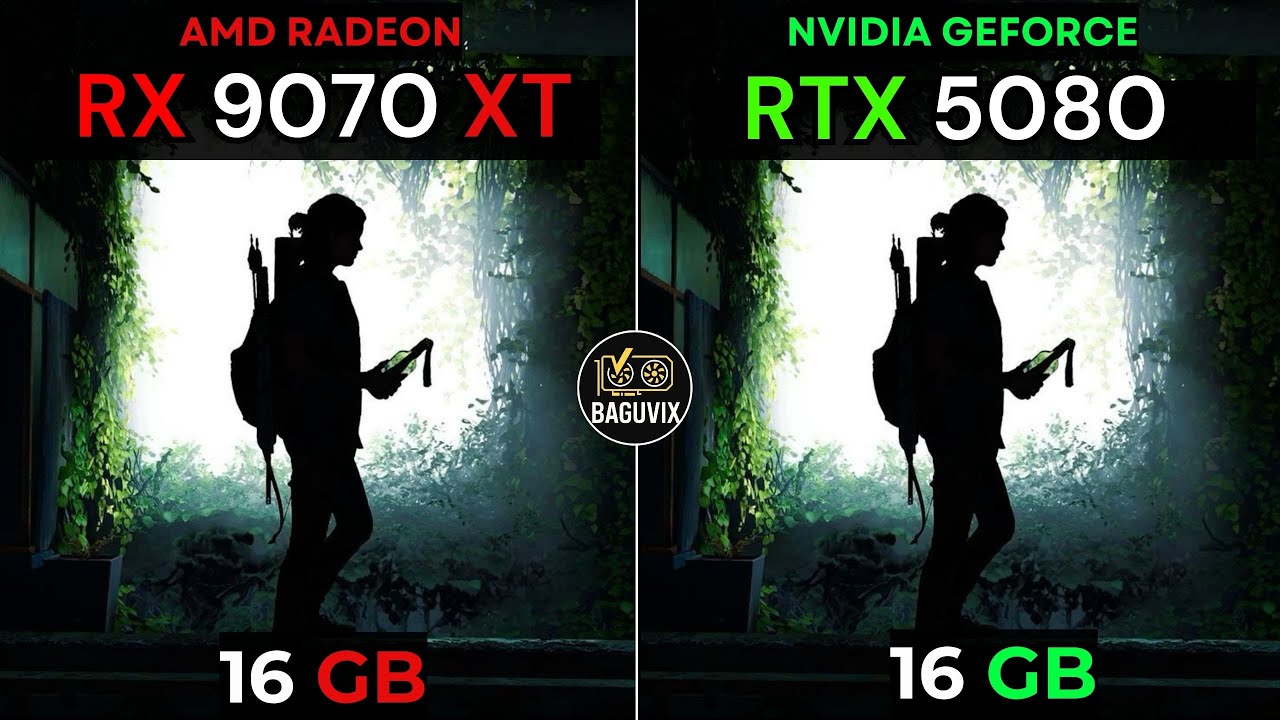 RX 9070 XT VS RTX 5080 + AMD Ryzen™ 7 7800X3D : TEST IN 21 GAMES