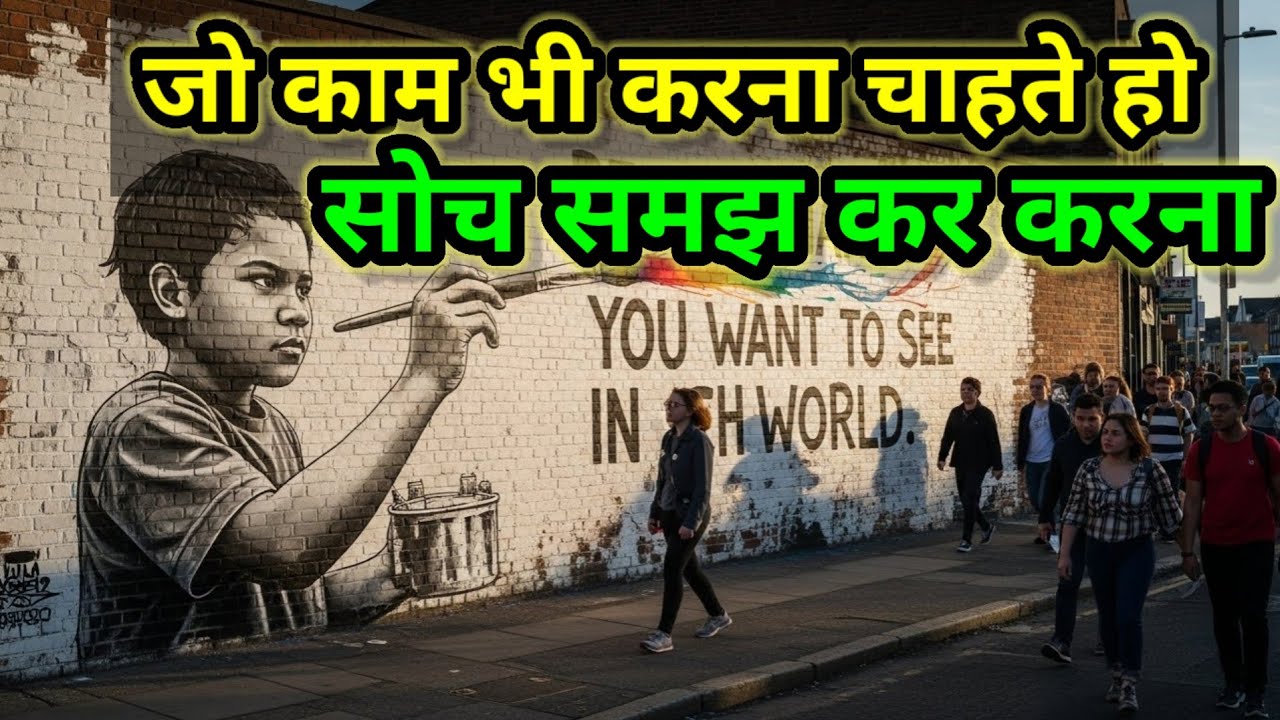 जो भी तुम करना चाहते हो बहुत सोच समझ कर करना | #motiationalspeech #motivationvideo