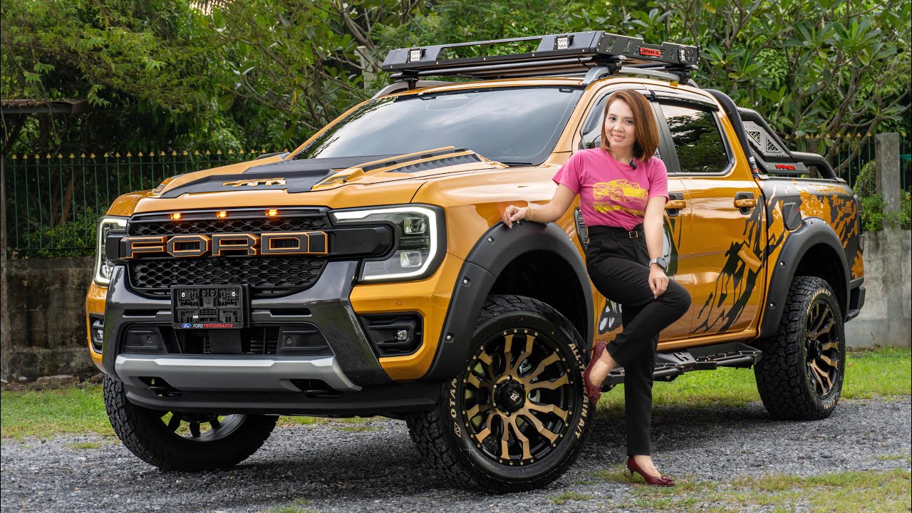 รีวิว Ford Ranger Wildtrak Bi-Turbo 4x4 ใส่ชุดแต่งจาก HAMER จัดเต็มทั้งคัน พร้อม ล้อ 20 นิ้ว สวยๆ