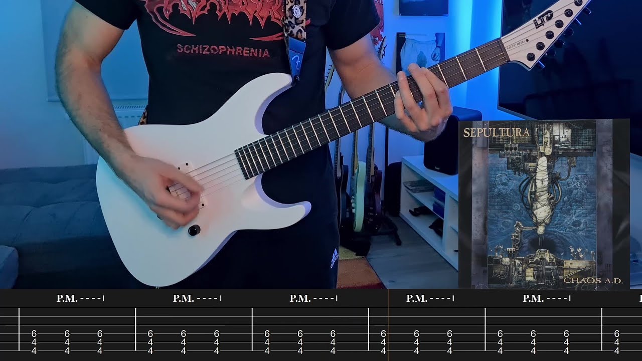 Sepultura - We Who Are Not As Others (Guitar Cover + Screentabs)