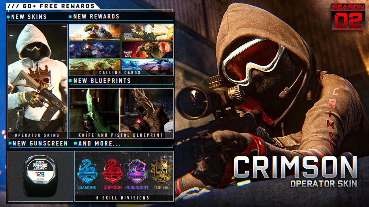The 60+ NEW FREE REWARDS and How To Get Them (Modern Warfare 2 Season 2 Ranked Camos, Skins & MORE)