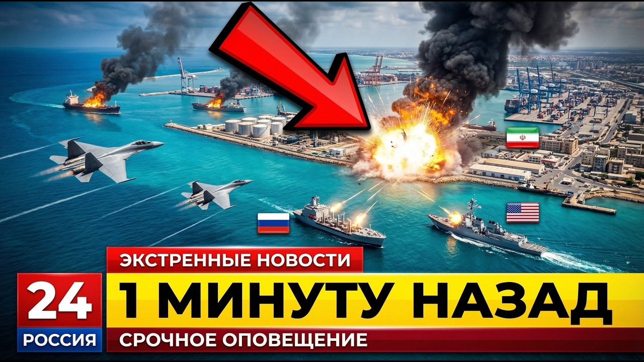 Российские суда снабжения для Ирана ОТКРЫЛИ ОГОНЬ по ВМС США — затем произошло ВОТ ЭТО...