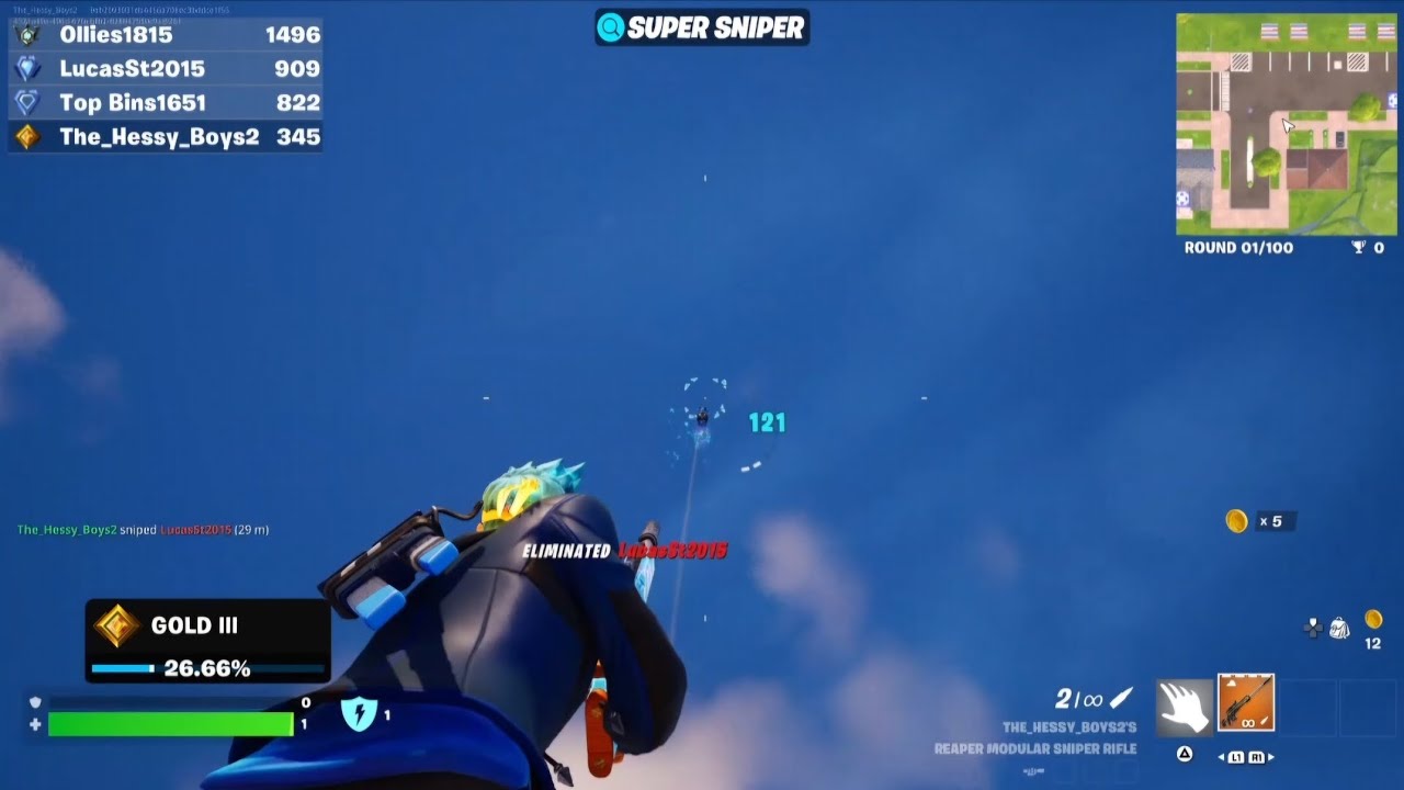 Fortnite Super Sniper One Shot