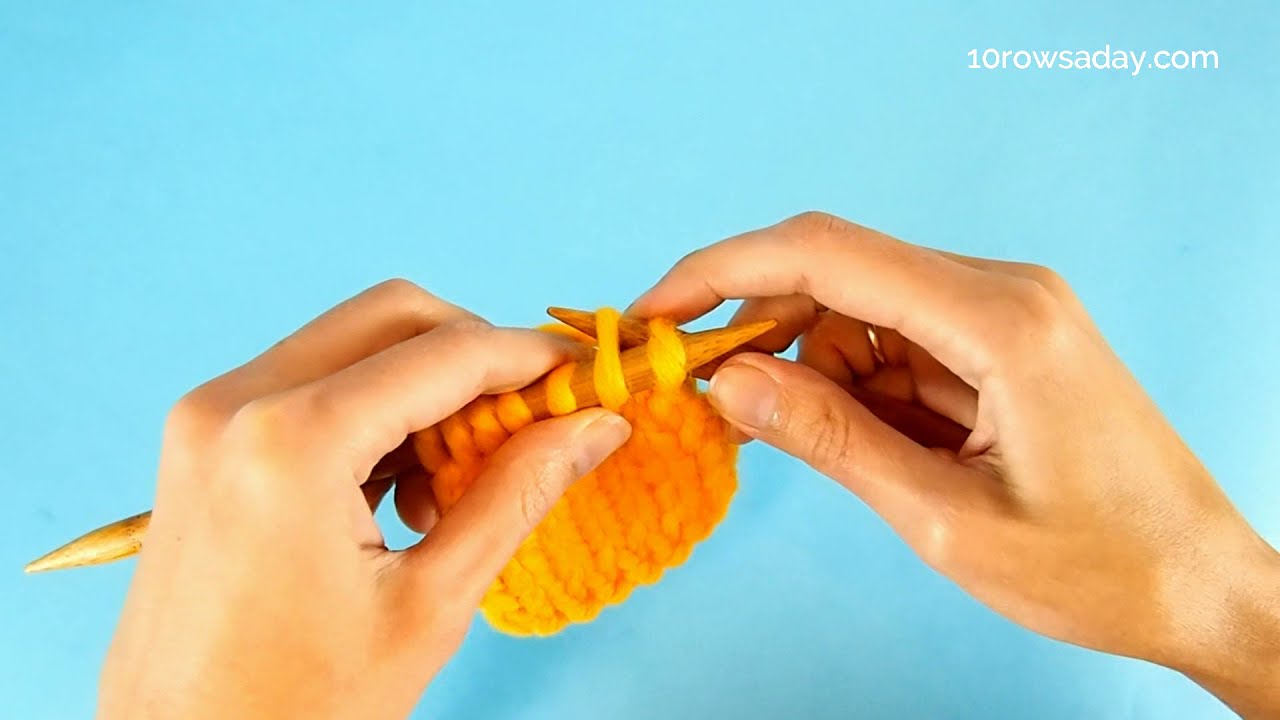 Binding Off in Eastern Knitting