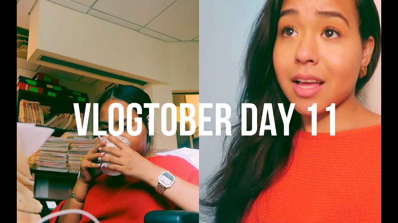 VLOGTOBER DAY 11: werk werk werk