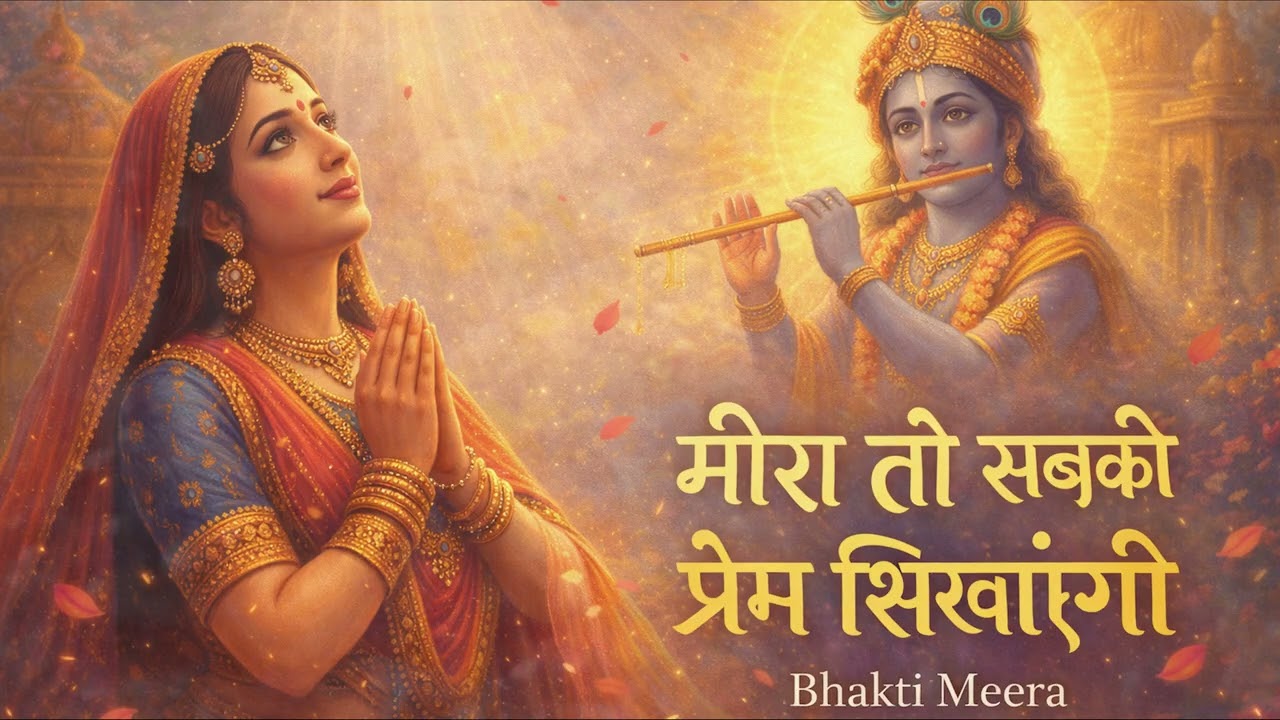 मीरा तो सबको प्रेम सिखाएगी | Meera Krishna Bhajan | New Devotional Song 2025