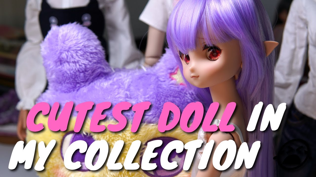 Unboxing a CUSTOM Tan Mochi Ashi/Dollfie Dream/Mini Dollfie Dream! Vinyl Anime Doll from Japan