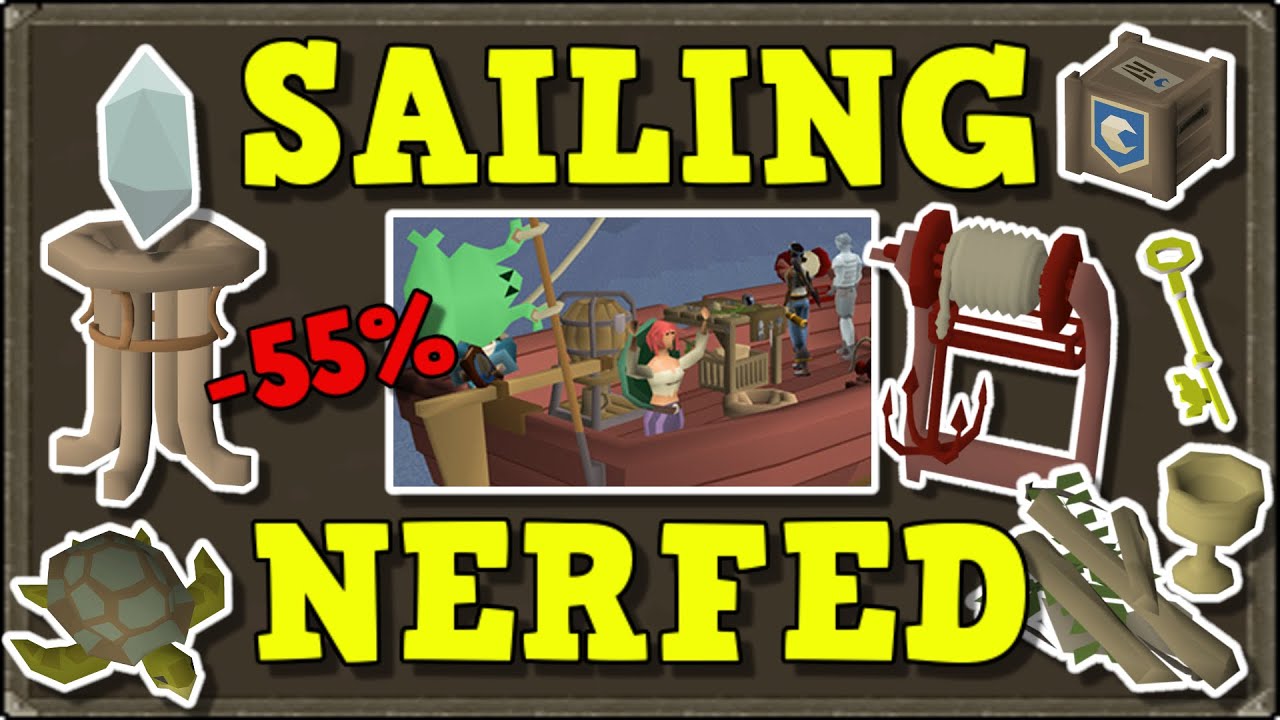 Огромное снижение опыта для всех парусников! (OSRS)