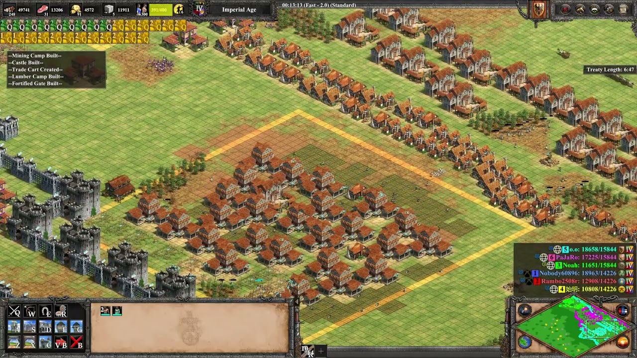 TEUTONS with PaJaRo & Noah vs Nobody60896 Rambo2508r & Chinese | DM MICHI