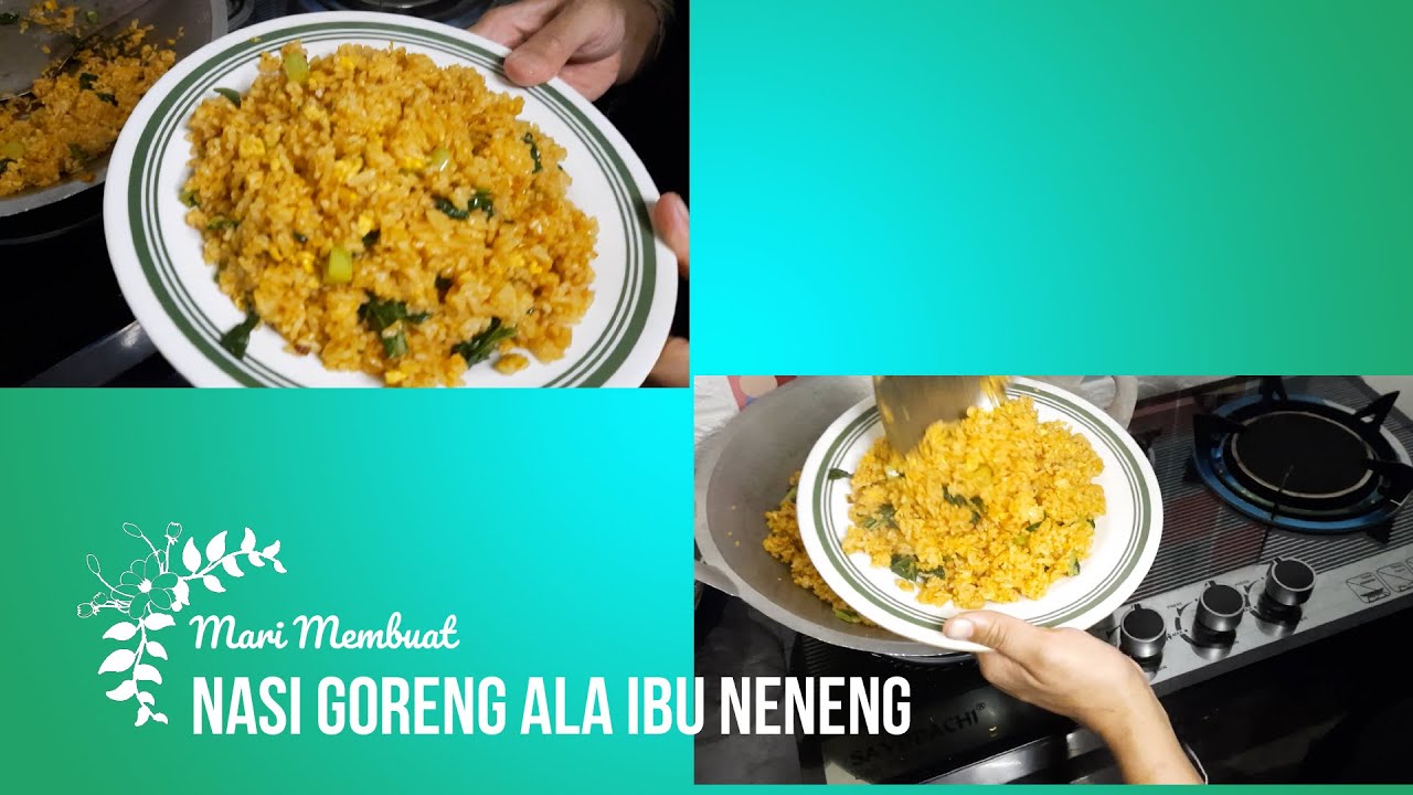 IDE MENU SAHUR DAN BERBUKA | Nasi Goreng Rumahan cuss ditonton....