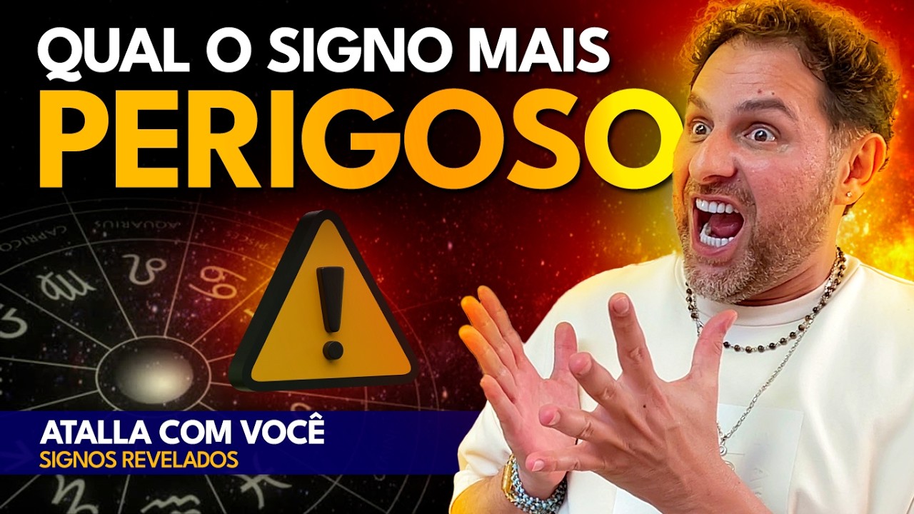 OS 6 SIGNOS MAIS PERIGOSOS E VOCÊ NEM IMAGINA | Atalla com Você - Série SIGNOS REVELADOS  ep. 03/05